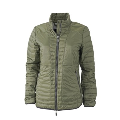 Giacche Ladies' Lightweight Jacket colore olive/silver taglia S