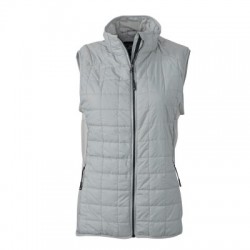 Giacche Ladies' Hybrid Vest colore silver/silver taglia S