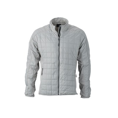 Giacche Men's Hybrid Jacket colore silver/silver taglia XXL