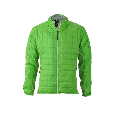 Giacche Men's Hybrid Jacket colore spring-green/silver taglia S