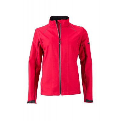 Soft shell Ladies' Zip-Off Softshell Jacket colore red/black taglia S