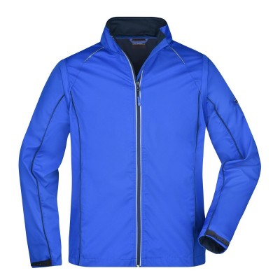 Soft shell Men's Zip-Off Softshell Jacket colore nautic-blue/navy taglia S