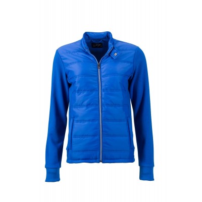 Giacche Ladies' Hybrid Sweat Jacket colore nauticblue taglia S