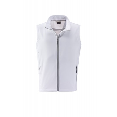 Soft shell Men's Promo Softshell Vest colore white/white taglia S