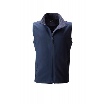 Soft shell Men's Promo Softshell Vest colore navy/navy taglia S
