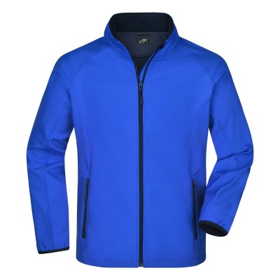 Soft shell Men's Promo Softshell Jacket colore nautic-blue/navy taglia S