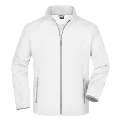 Soft shell Men's Promo Softshell Jacket colore white/white taglia S