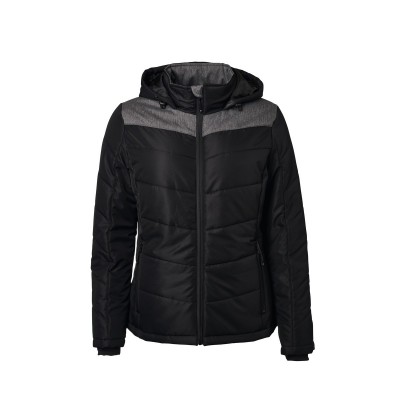 Giacche Ladies' Winter Jacket colore black/anthracite-melange taglia M