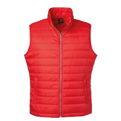 Giacche Men's Padded Vest colore red taglia S
