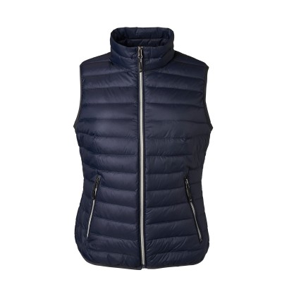 Giacche Ladies' Down Vest colore navy/silver taglia S