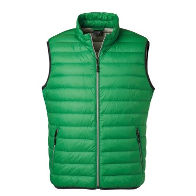 Giacche Men's Down Vest colore fern-green/silver taglia S