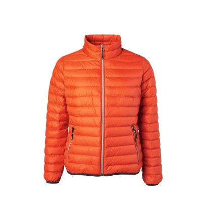 Giacche Ladies' Down Jacket colore burnt-orange/silver taglia S