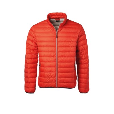 Giacche Men's Down Jacket colore burnt-orange/silver taglia S