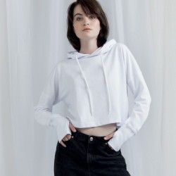 Felpe Cropped Hoodie