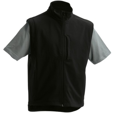 Soft shell Men's Softshell Vest colore black taglia S