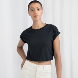 T-Shirt Women's Organic Crop Top T