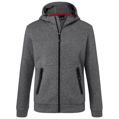 Giacche Men's Hooded Jacket colore dark-melange taglia XXL