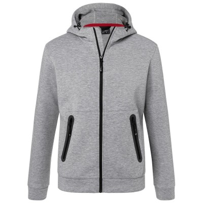 Giacche Men's Hooded Jacket colore light melange taglia S