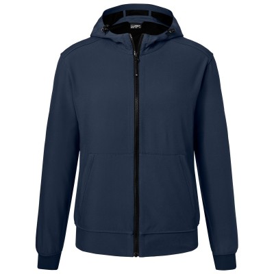 Soft shell Men's Hooded Softshell Jacket colore navy/navy taglia S