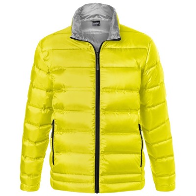 Giacche Men's Down Jacket colore yellow/silver taglia S