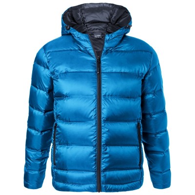 Giacche Men's Hooded Down Jacket colore blue/navy taglia S