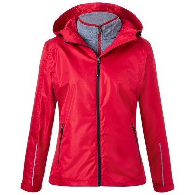 Giacche Ladies' 3-in-1-Jacket colore red/black taglia XXL