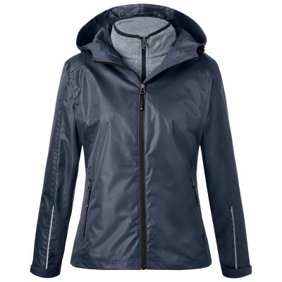 Giacche Ladies' 3-in-1-Jacket colore navy/silver taglia XS
