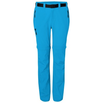 Pantaloni Ladies' Zip-Off Trekking Pants colore bright-blue taglia XS