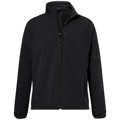 Soft shell Men's Softshell Jacket colore black taglia 4XL