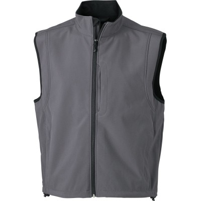 Soft shell Men's Softshell Vest colore carbon taglia S