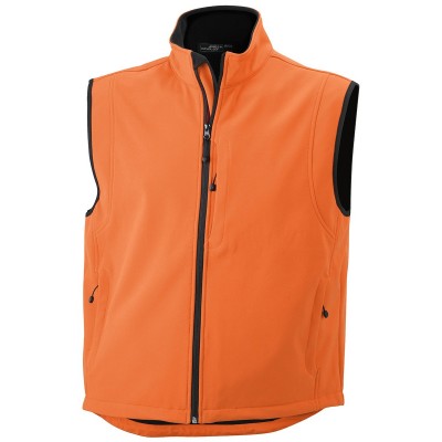Soft shell Men's Softshell Vest colore pop-orange taglia S