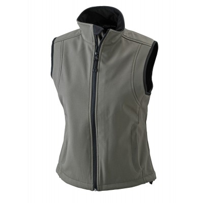 Soft shell Ladies' Softshell Vest colore olive taglia S
