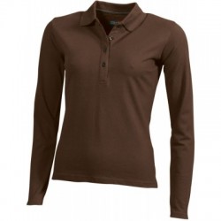 Polo Ladies Elastic Polo Long-Sleeved 2