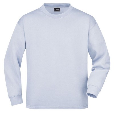 Felpe Round Sweat Open Hem colore light-blue taglia S