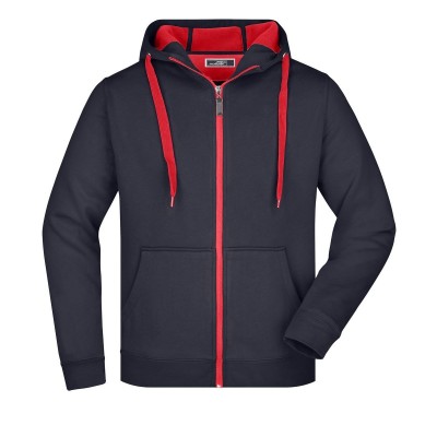 Felpe Men's Doubleface Jacket colore navy/red taglia M