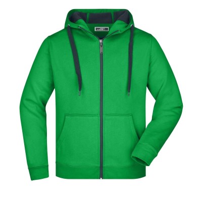 Felpe Men's Doubleface Jacket colore fern-green taglia S