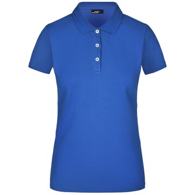 Polo Ladies' Elastic Piqué Polo colore royal taglia S