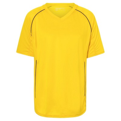 T-Shirt Team Shirt colore yellow/black taglia S