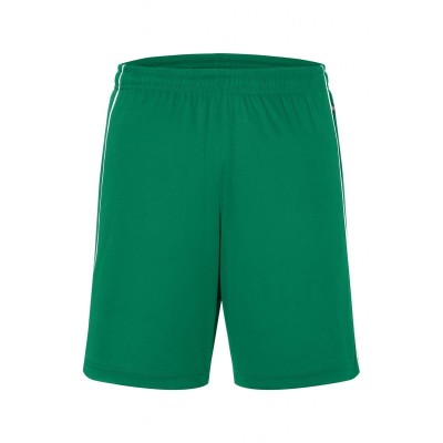Pantaloni Basic Team Shorts colore green/white taglia S