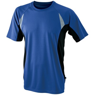 T-Shirt Men's Running-T colore royal/black taglia S