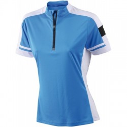 T-Shirt Ladies' Bike-T Half Zip 2