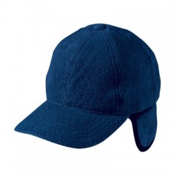 Cappelli 6 Panel Fleece Cap with Earflaps
