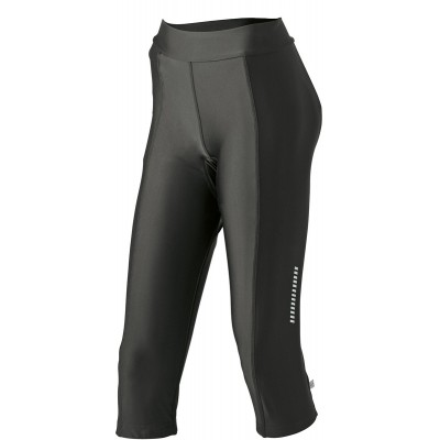 Pantaloni Ladies' Bike 3/4 Tights colore black taglia M