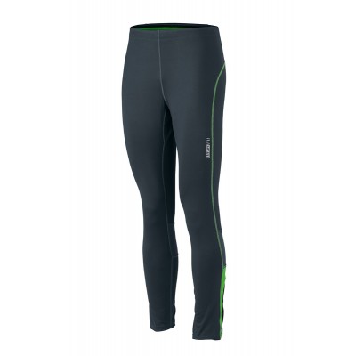 Pantaloni Men's Running Tights colore iron-grey/green taglia S