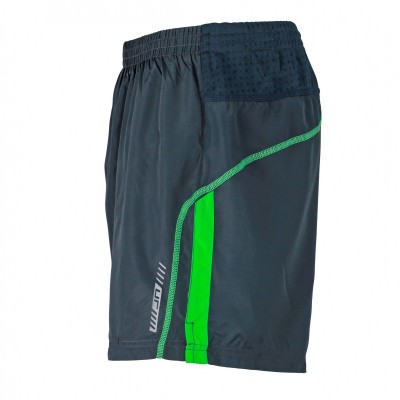Pantaloni Men's Running Trunks colore iron-grey/green taglia S