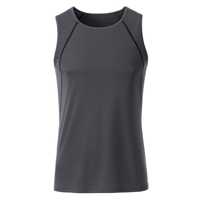 T-Shirt Men´s Sports Tanktop colore titan/black taglia S