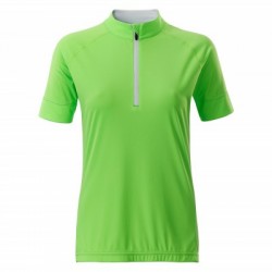 T-Shirt Ladies' Bike-T Half Zip 2