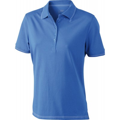 Polo Ladies' Elastic Polo colore royal/white taglia S