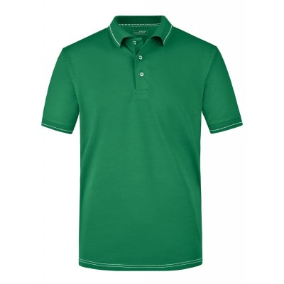 Polo Men's Elastic Polo colore irish-green/white taglia 3XL