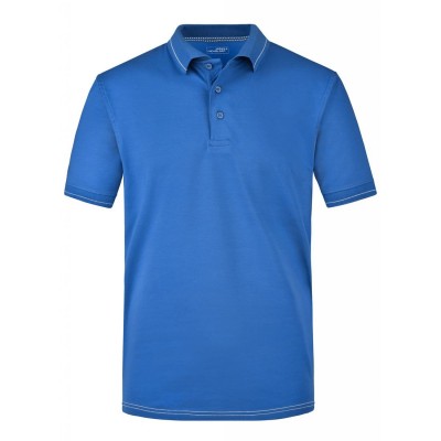 Polo Men's Elastic Polo colore royal/white taglia S